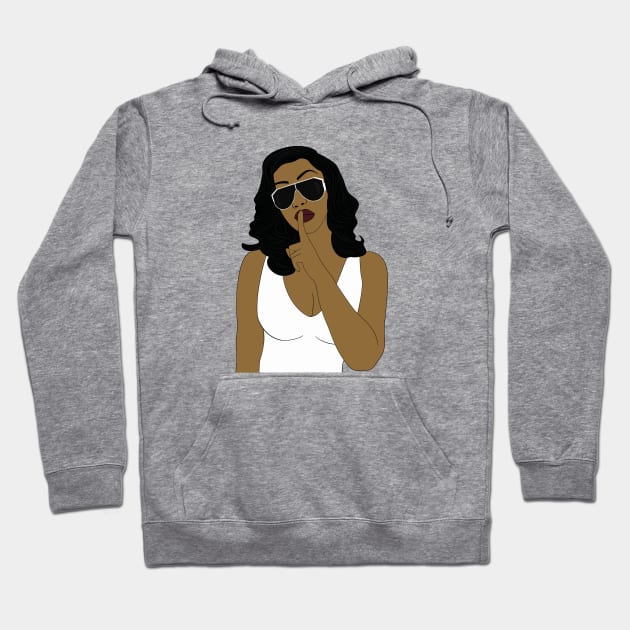 Shhhhh Hoodie by Taylor.Bluez